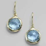 Annelie – Silver earrings with a subtle sparkle