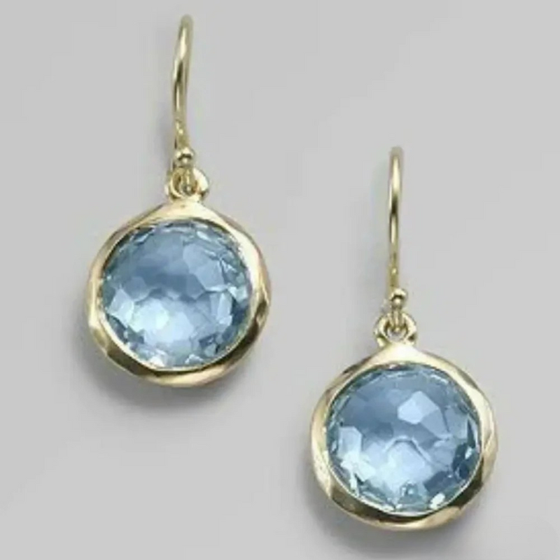 Annelie – Silver earrings with a subtle sparkle