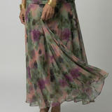 Calen™ | Flowing Midi Dresses with Off-the-Shoulder Design