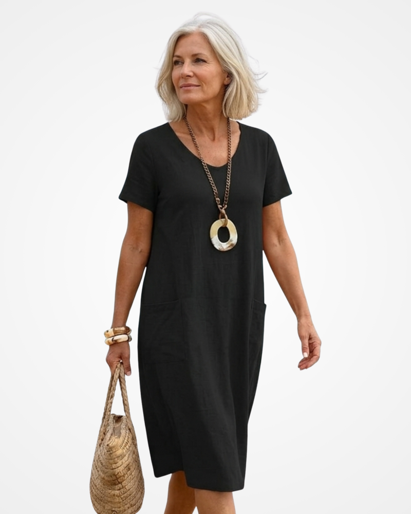 Oriana | Casual Maxi Dress with Fluid Fit