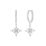 Eva-Marie – Elegant gold earrings with a fluid design.