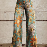 Cirilla™ | Floral Palazzo Pants