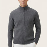 Léon Grey Rib Vest