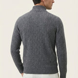 Léon Grey Rib Vest