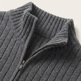 Léon Grey Rib Vest