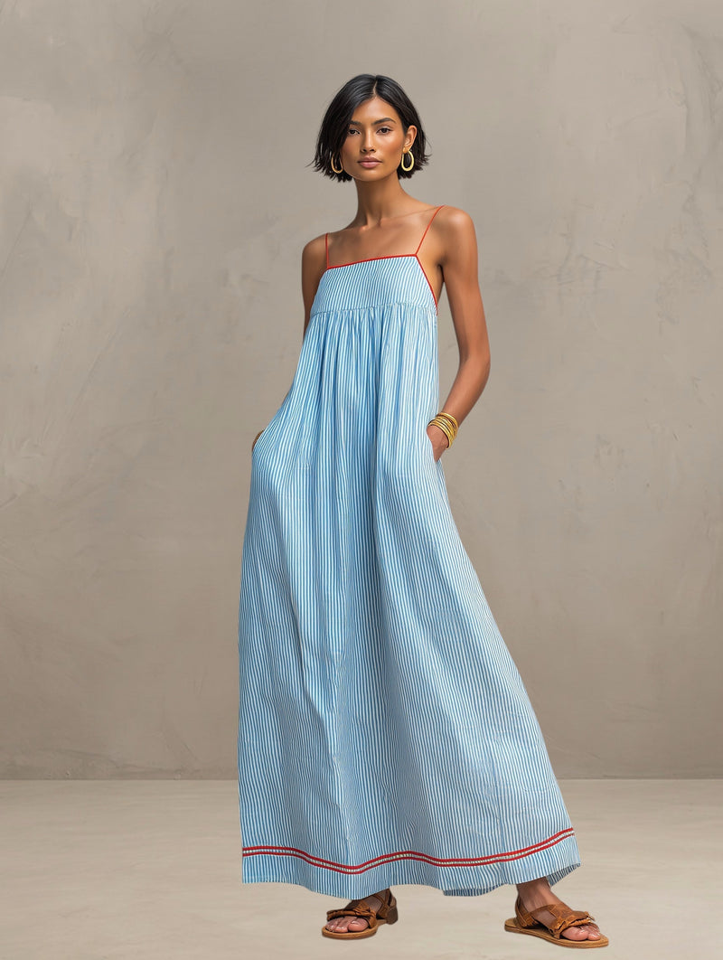 Paula | Fluid Summer Maxi Dress