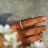 Florentina – Floral Silver Ring