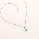 Evelina – Drop Earring with Sapphire