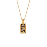 Sabina – Gold Necklace with Elegant Pendant