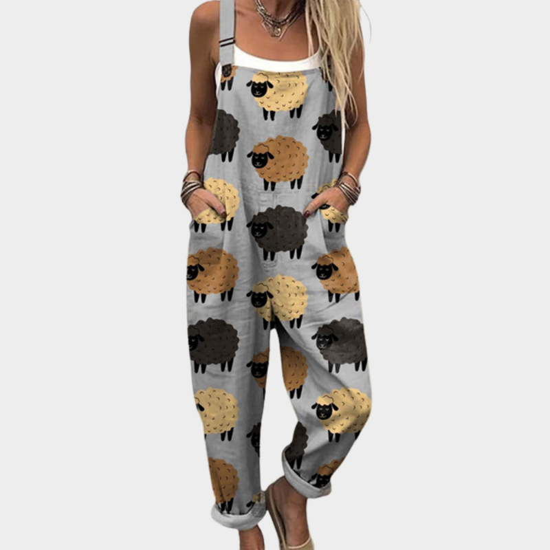 Viridiana™ | Comfortable Jumpsuit with Print