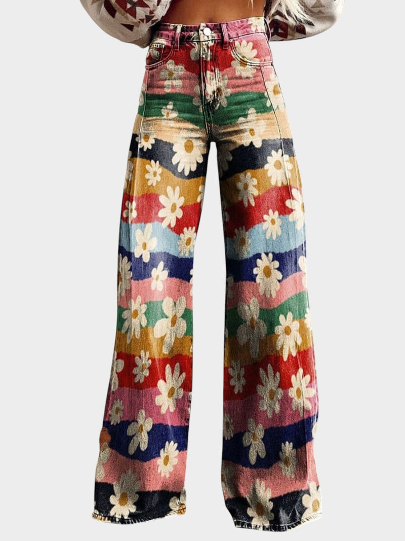 Léon™ | Elegant Floral Pants