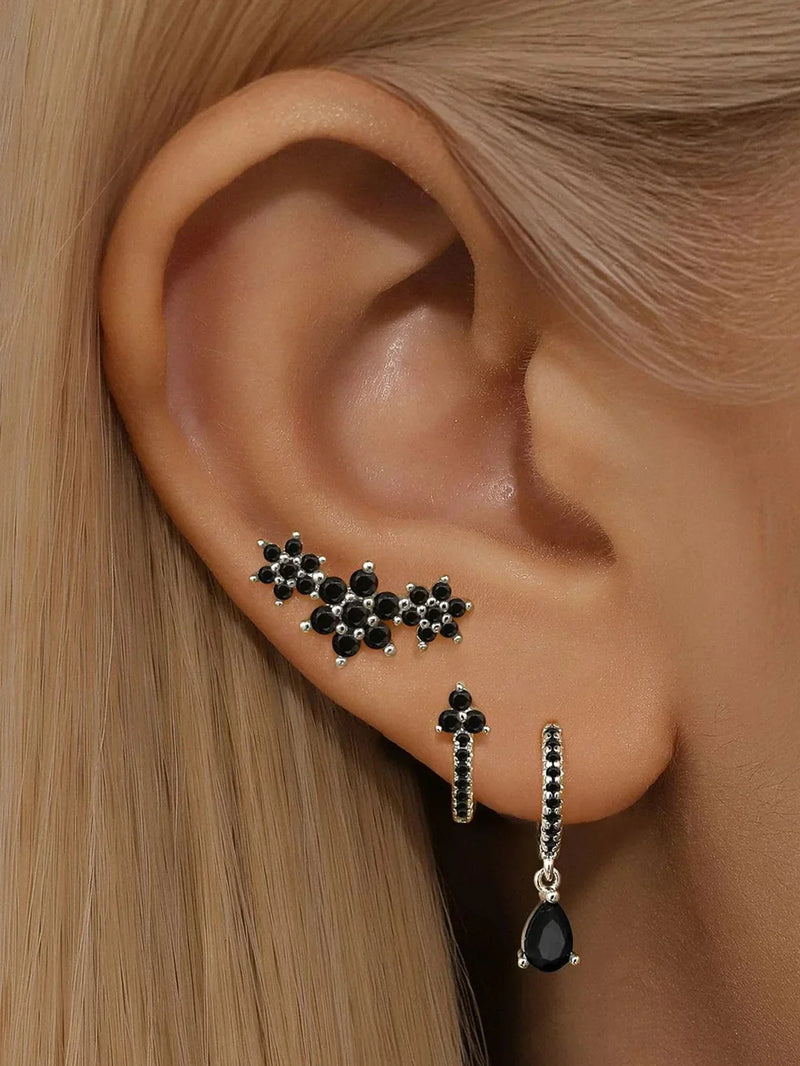 Modern Gold Earrings Sabina