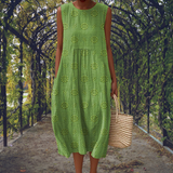Genoveva | Maxi Dress Without Sleeves with Pockets