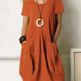 Oriana | Casual Maxi Dress with Fluid Fit