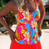 Eleanor™ | Elegant Floral Tankini Swimsuit