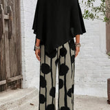 Valeriana™ | Asymmetrical Top and Boho Pants Set