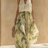 Lysandra | Elegant Lily Printed Fluid Set