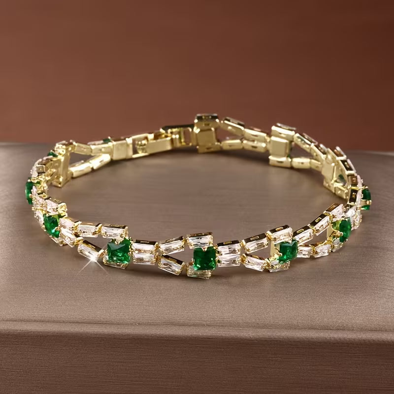ISILDA | Green Gold Bracelet