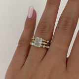 Nora – Diamond ring with a layered design.