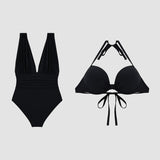 Francisca™ | Luxury Shaping Swimsuit with Deep V-Neck