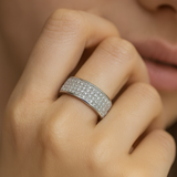 Ambrosia Fenzi - White Gold Ring