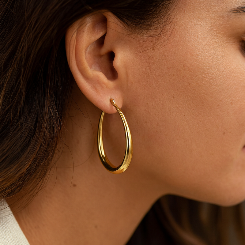 Martina – Exclusive Vintage Gold Earrings
