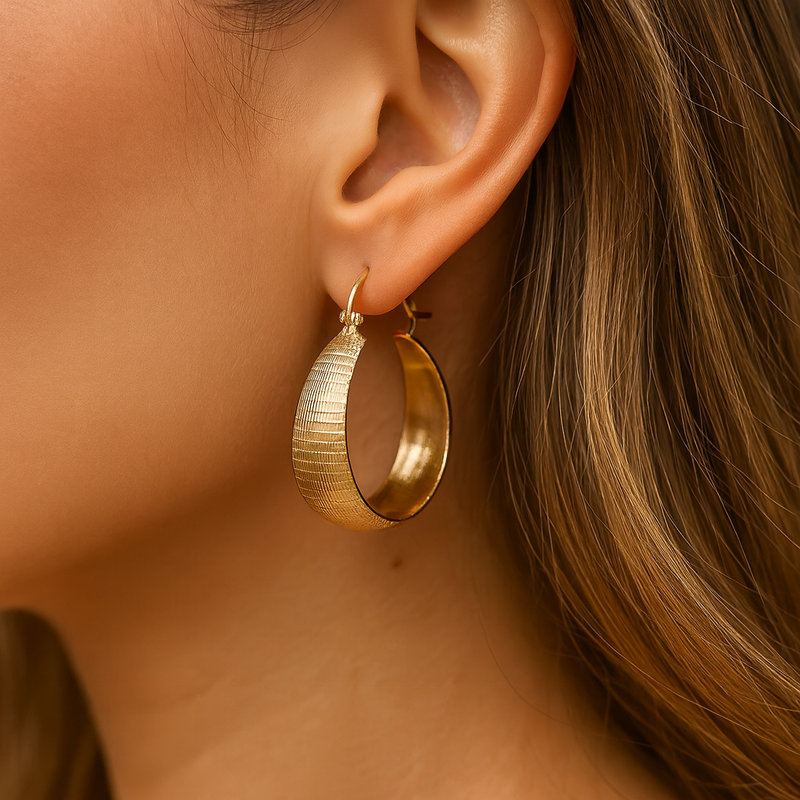 Karina – Silver Earrings with Clear Crystal