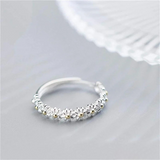 Florentina – Floral Silver Ring