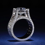 Jasmin – Vintage Ring with Diamond Brilliants
