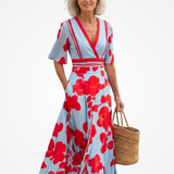 Cristina | Elegant Spring Maxi Dress