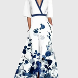 Cristina | Elegant Spring Maxi Dress