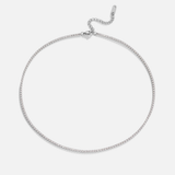 Viktorie – Delicate Gold Necklace with Mini Crystal