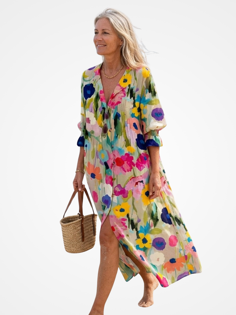 Solange | Lightweight Bohemian Maxi Dress