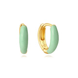 Marta – Gold Earrings with Classic Design.