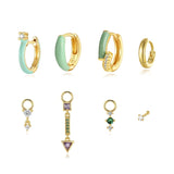 Marta – Gold Earrings with Classic Design.