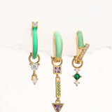 Marta – Gold Earrings with Classic Design.