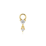 Marta – Gold Earrings with Classic Design.