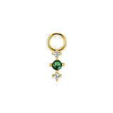 Marta – Gold Earrings with Classic Design.