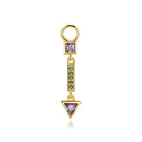 Marta – Gold Earrings with Classic Design.