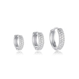 Sina – Gold earrings with a touch of minimalist elegance.
