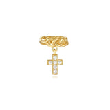 Tanja – Gold Earrings with Elegant Shine