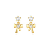 Tanja – Gold Earrings with Elegant Shine