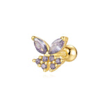 Isabela – Elegant gold earrings with geometric design.