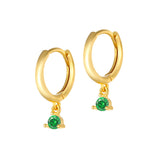 Anja – Gold Earrings with an Elegant Edge