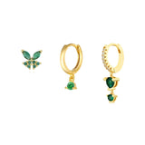 Anja – Gold Earrings with an Elegant Edge