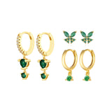 Anja – Gold Earrings with an Elegant Edge