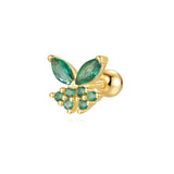 Anja – Gold Earrings with an Elegant Edge