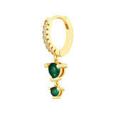Anja – Gold Earrings with an Elegant Edge