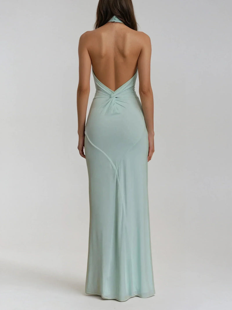 Vânia | Maxi Dress with Halter