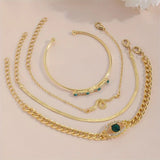 SERPIA | Set of Gold Bracelets